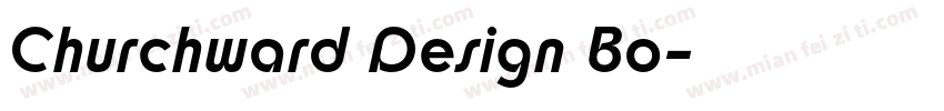 Churchward Design Bo字体转换